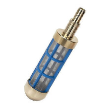 Suction strainer for garden hose, brass 1/2 inch water filter