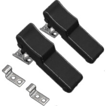 Rubber boat latch for front rack, thermoplastic elastomer 2pcs