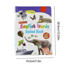 (A) My First English Sound Toy 470 Words, 21 Themes, Fun Word Game English Words Learning