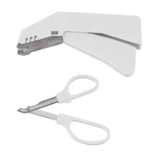 Skin stapler stainless steel 35W disposable with tool
