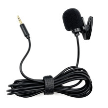 Lavalier Microfoon Microfoon Stereo Audio  Bedrade Microfoon 3.5mm Plug voor Geluidskaart Camera PC Desktop Computer 3 Meter