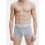 (S) Men's 3 Pack Low Rise Boxer Trunks Classic Fit-B/W/G- S-XL 5