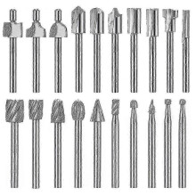 3mm engraving bits for Dremel - 20Pc HSS router set carbide tips