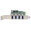 5X Low Profile 4  PCI-E to USB 3.0 HUB PCI Express Expansion Card Adapter 5Gbps USB1.1/2.0/3.0 Operating Systems 8