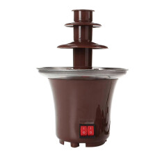 Mini Chocolate Fondue Fountain Machine for Home Use and Nacho Cheese