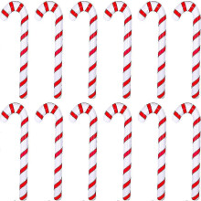Christmas Inflatable Decorations - 12 Candy Canes Set for Indoor and Outdoor Holiday Party