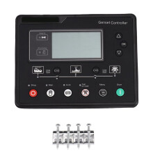6120U AMF Generatorset Controller LCD Automatische Start Genset Ats Bedieningskast Terminal Laadpaneel Dynamo Onderdeel 6120