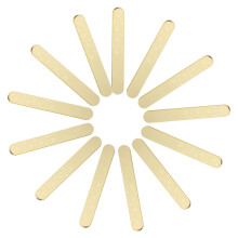 40Stk Goldene Eisstiel Sticks Praktische DIY Für Kinder