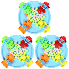 3Ensembles Jeu De Société Grenouilles Roses Pour Atelier Familial