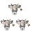 3Pièces Signes Bois Suspendus Accueil Décor Maison Style Rustique 1