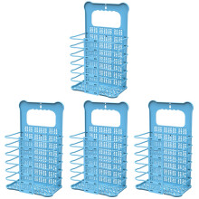 4Stk Wäschekörbe Klappbar Himmelblau Robust Für Haushalt Und Outdoor