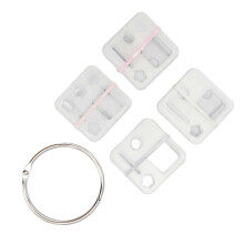 Embroidery Floss Organizer Transparent Acrylic Cross Stitch Thread Holder for DIY Sewing 30pcs