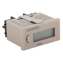 H7EC BLM Digital Electrical Counter Totalizer Without Voltage Input with 6‑Digit LCD Display
