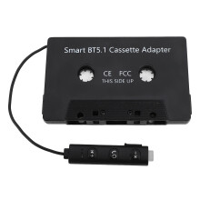 DC5V Bluetooth Cassette Adapter BT5.1 Universal Wireless Cassette Tape to Aux Adapter for Cars Trucks With Cassette Player