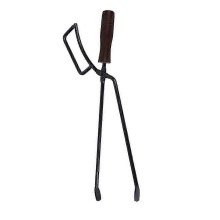 Long Handle Firewood Tongs for Safe Fireplace Handling