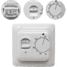 Mechanical Thermostat for Electric Underfloor Heating 220V 16A, Floor Control