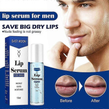 (2PCS) 1-3X Lip Serum for Men, Moisturizing Long Lasting for Lip Care and Dry 10ml