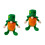 2Stk Plüsch Figur Grün, St Patrick's Tag Für Zuhause 4
