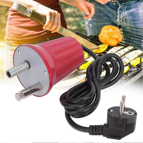 Electric BBQ rotator machine for outdoor cooking with EU plug 1