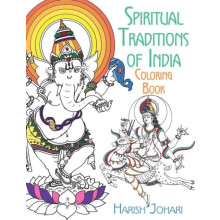 Spiritual Traditions of India Coloring Book by Harish Johari Paperback