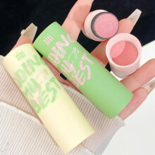 (Matches the image) Sponge Head Blush Stick Natural Contouring Non-Caking Student Sweet Style Liquid Blush Long Lasting Moisturizing
