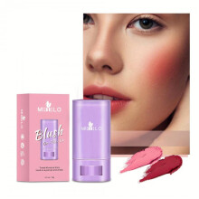 (Matches the image) Blush Stick Multifunctional Facial Solid Blush Makeup Finishing Highlighting Three-dimensional Blush Blush Cream