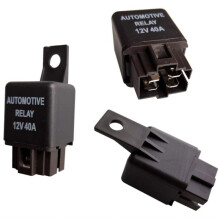 12V 40A 4-Pin SPDT Relay for Automotive Air Conditioning Harness Receptacle