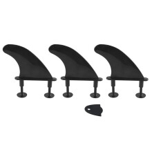 Kits D'Ailerons de Planche de Surf Ailerons de Planche de Surf Ă Dessus Souple Planches de Surf en Mousse Accessoires pour les Amateurs de Surf
