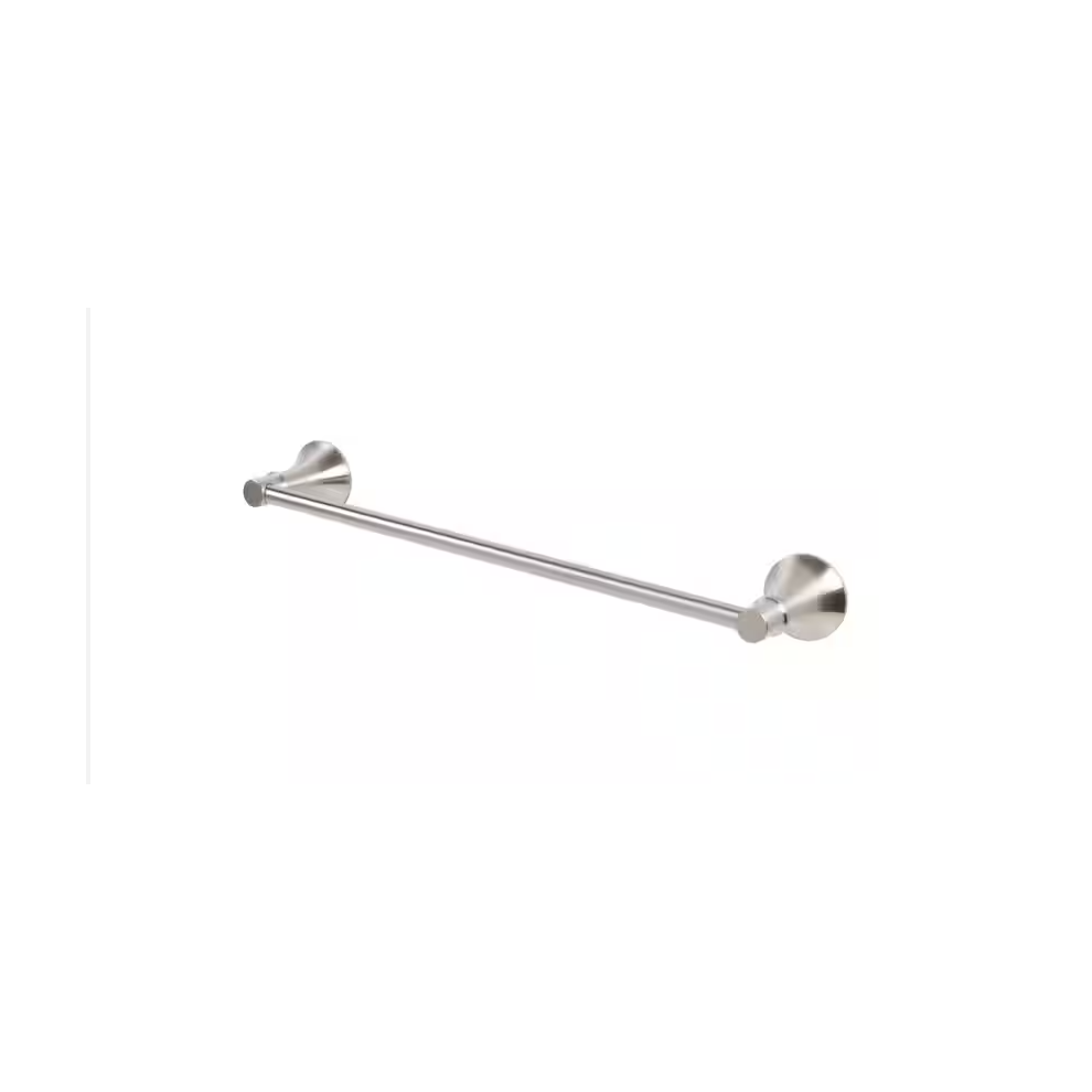 Glacier Bay Sadira 18 In. Wall Mounted Towel Bar In Brushed Nickel 008033153120
