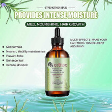 2pcs Rosemary Mint Scalp Hair Growth Essential Oil Nourishing Hair Strengthening Treatment for Split Ends and Dry Hair