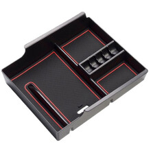 Armlehnen Aufbewahrungs Box für  Alphard VELLFIRE AH30 2015-2018 Organizer der Mittel Konsole Becher Halter ABS Tablett Paletten BehäLter mit