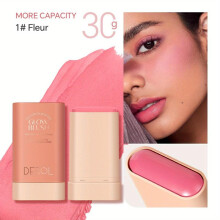 (Matches the image) 30g Blush Stick Face Eye Lip Natural Nude Makeup Contouring Stick Brighten Multifunctional Solid Blush Stick Women Makeup