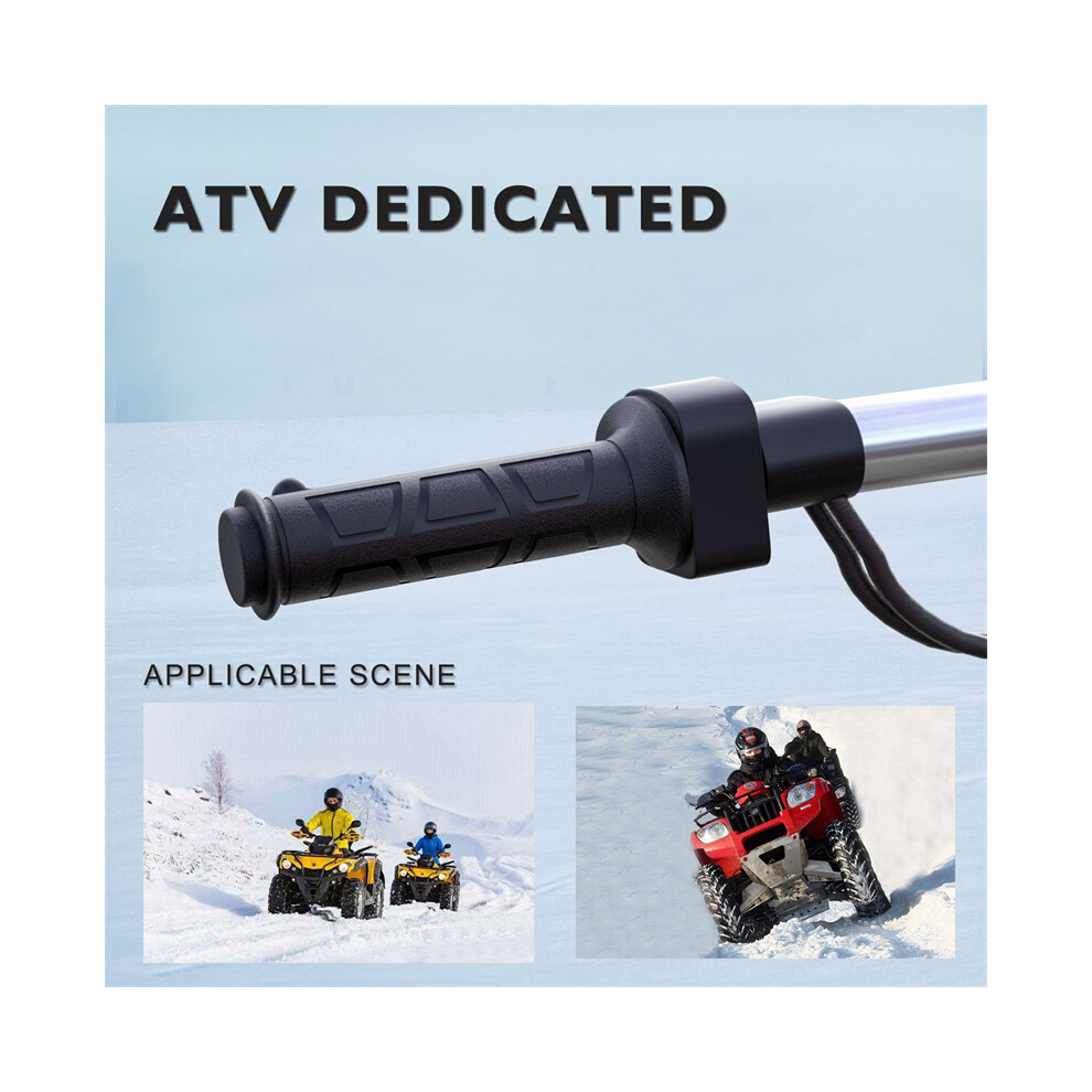 22Mm Motorcycle Electric Heated Hand Grips, Adjustable Warm Handlebar Grip 413590400981