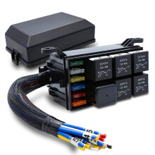 12V Waterproof JD1914 Relay ATC/ATO Fuse Holder Fuse Relay Box for Boat Truck
