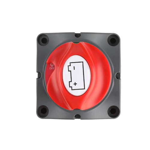 For Caravan Boat High Current Disconnect Switch Rotary Power Switch 12/24V 2