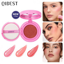 (Matches the image) Air Cushion Blush Matte Natural Brightening Rosy Complexion Multi-functional Nude Makeup Liquid Blush Face Retouching