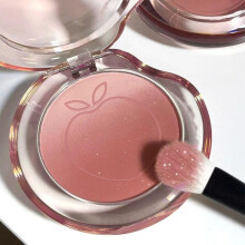 (Matches the image) Peach Pink Blusher Matte Cheek Tint Blush Makeup Lasting Brighten Facial Smooth Rouge Powder Cosmetics