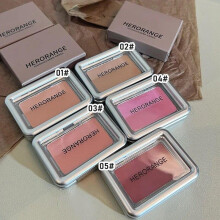 (Matches the image) 5 Colors Face Blusher Palette Natural Long Lasting Makeup Rouge Peach Pink Cheek Contouring Blush Cosmetics