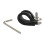 Rubber Coated Cushioned Insulated Cable Clamps 6