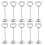 40Pièces Pinces Memo Argent Design Charmant Décor 1