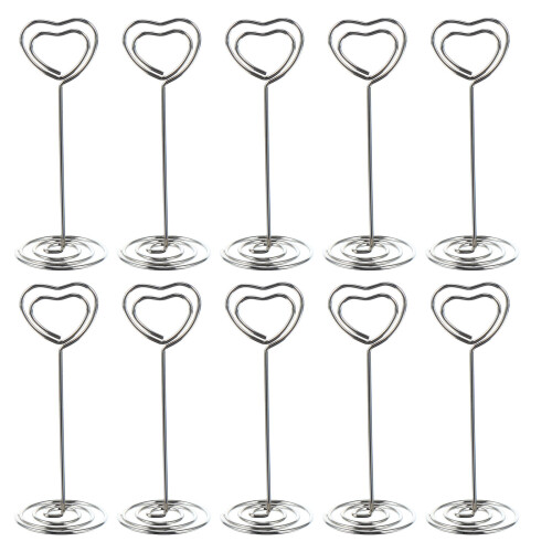 40Pièces Pinces Memo Argent Design Charmant Décor