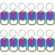 12Stk Taschenflaschenöffner Bunt Für Camping Party Und