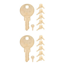 24Stk Ersatz Schlüssel Gold Toilettenpapier- Papierspender Kompakt
