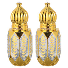 8Stk Goldene Parfümflaschen Elegant Für Reisen Und Lagerung