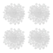 800Stk Glühende Weiß Resin Steine Für Aquarium Fischaquarium Deko