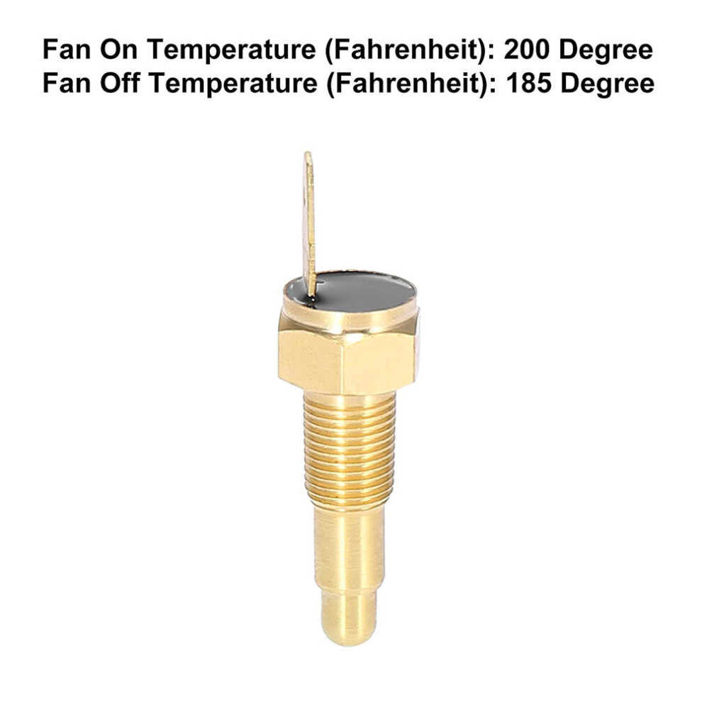 (160-145 1/8) 1/8"Npt Thermal Radiator Fan Switch Temperature Cooling Thermo Sensor 210-145H 123643766536