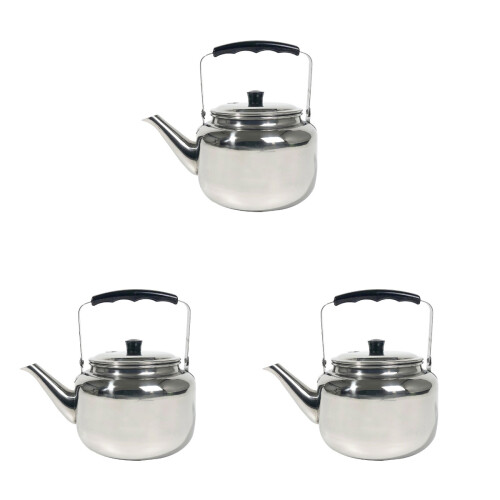 3Stk Robuster Teekessel Aus , Pfeifender Wasserkocher 2