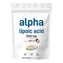 (120 capsules) Alpha Lipoic Acid 600mg Antioxidant Supplement