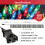 The Christmas Workshop 75230 100 Multi-Coloured Christmas Tree Lights 3