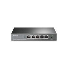 Router Omada de TP-Link TL-R605 Ethernet WAN Gigabit 4 Puertos VPN 20 Túneles